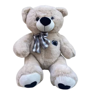 Classic Cuddly Beige Teddy Bear