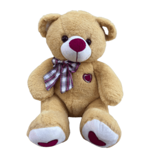 Classic Cuddly Brown Teddy Bear