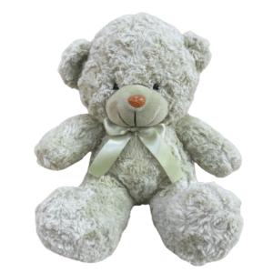 Classic Teddy Bear with Satin Bow