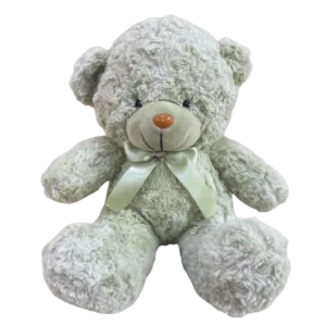 Classic Teddy Bear with Satin Bow