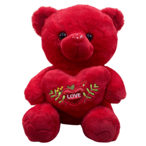 Loveable Red Teddy Bear
