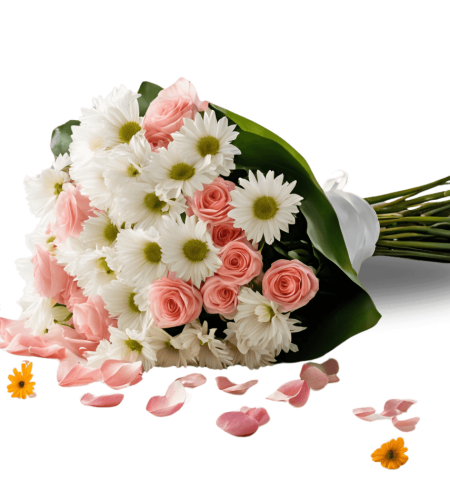 Outstanding floral arrangement shop in Abu Dhabi , a masterpiece of nature's beauty flower bouquet.